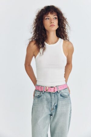 Γυναικεία Δερμ. Ζώνη Pastel-Ροζ