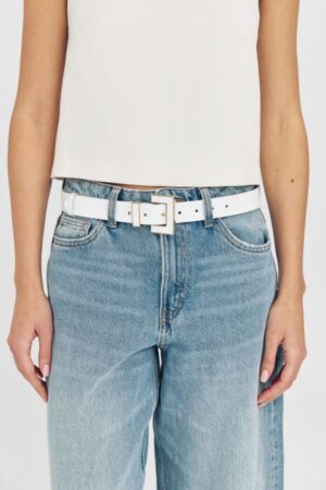 Γυναικεία Δερμ. Ζώνη Butter-Λευκό