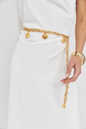 Γυναικεία Ζώνη Αλυσίδα Coralia-Χρυσό