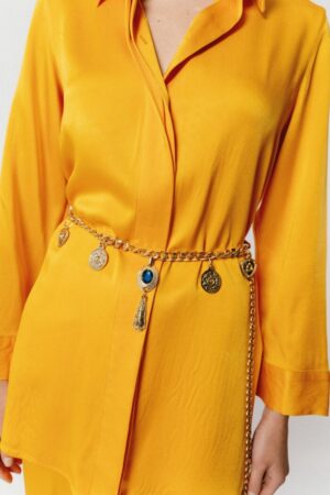 Γυναικεία Ζώνη Αλυσίδα Dominica-Χρυσό