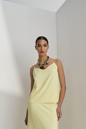 Γυναικείο Lingerie Τοπ-Παστέλ Κίτρινο