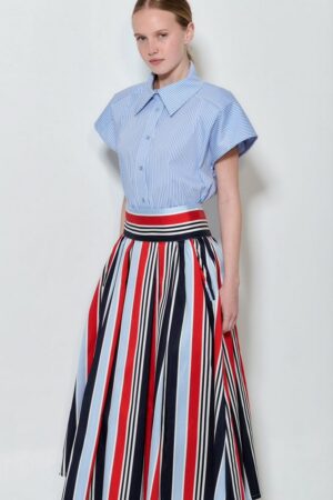 Γυναικείο Erifilli Φούστα-Ριγέ