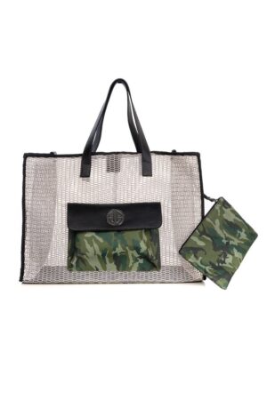 Γυναικεία Daira Shopper Τσάντα-Γκρι/Αrmy