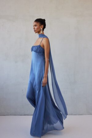 Γυναικείο Gabrielle Maxi Φόρεμα-Raf Blue