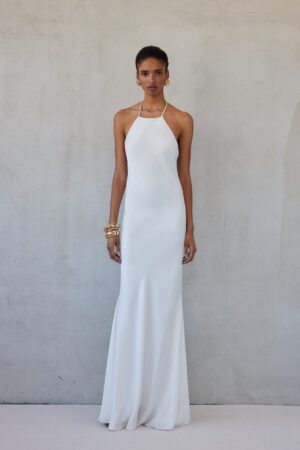 Γυναικείο Natalie Maxi Φόρεμα-Off White