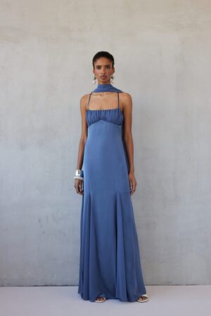 Γυναικείο Gabrielle Maxi Φόρεμα-Raf Blue