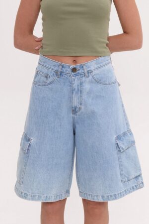 Γυναικεία Jean Βερμούδα Dioni-Light Blue