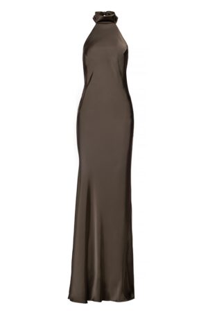 Γυναικείο Kyma Maxi Φόρεμα-Khaki