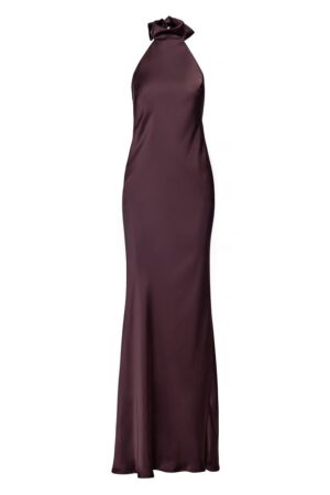 Γυναικείο Kyma Maxi Φόρεμα-Purplish Brown