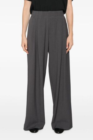Γυναικεία Classic Pleated Παντελόνα-Γκρι