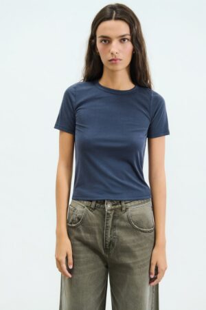Γυναικείο Eva T-Shirt-Μπλε